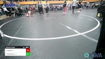 58 lbs Quarterfinal - Gunner Swain, Elgin Wrestling vs Tristyn Andrews, Madill Takedown