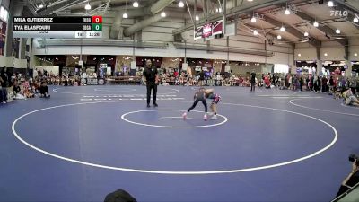 55G Round 3 (8 Team) - Tya Elasfouri, Wrestle For Impact X WWC - Blue vs Mila Gutierrez, Takedown Queens