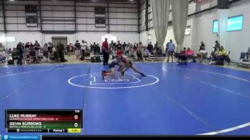 126 lbs Round 1 (3 Team) - Luke Murray, SLAUGHTER HOUSE WRESTLING CLUB vs Devin Burrows, BUFFALO WRESTLING CLUB