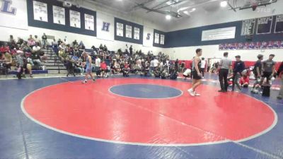 159 lbs Cons. Semi - Ruben Luna, Team War vs Wyatt Howard, Villa Park High School