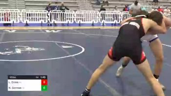 120 lbs Prelims - Lane Cross, MO vs Nick Gorman, PA