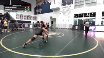 170 lbs Quarterfinal - Sara Gonzalez, Esperanza vs Mia Mota, South Hills