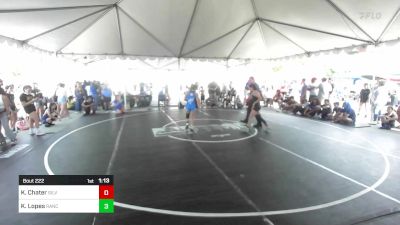 101 lbs Quarterfinal - Kelsie Chater, Silverback WC vs Kaiya Lopes, Rancho Bernardo WC