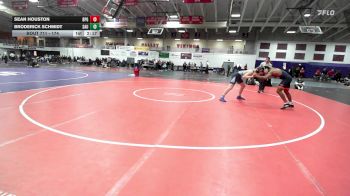174 lbs Cons. Round 5 - Broderick Schmidt, St. Ambrose University vs Sean Houston, Brewton-Parker (GA)