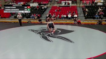 184 lbs 1st Place Match - Damon Ashworth, University Of Central Missouri vs Ayden Flores, University Of Central Missouri