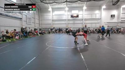 132 lbs Round 3 (6 Team) - Elijah Herring, The Compound vs Bronson Begley, Dayton Bandits