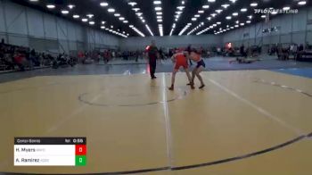 115 lbs Consolation - Hayden Myers, Mayo Quanchi Judo And Wrestling Club vs Andrew Ramirez, Aces Wrestling Academy