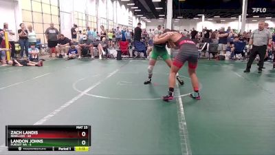 160 lbs Round 3 (6 Team) - Zach Landis, Rebellion vs Landon Johns, Pursuit WA