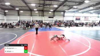 86 lbs Rr Rnd 2 - Ryker Musgrove, Redskins WC vs Rafe Allred, Desert Dogs WC