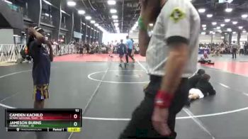 92 lbs Round 5 (6 Team) - Jameson Burns, Morris Fitness vs Camden Kachilo, NCWAY National Team