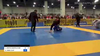 LUCIANA MOTA CASTELO BRANCO vs ELISABETH ANN CLAY 2022 American National IBJJF Jiu-Jitsu Championship