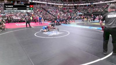 157-5A Semifinal - Gunner Lopez, Grandview vs DJ Wince, Ponderosa