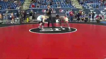 106 lbs Consi Of 32 #1 - Sean Campbell, New York vs Peter Young, Illinois