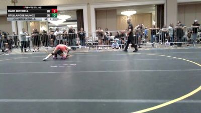 94 lbs Quarterfinal - Rane Mitchell, Bay Area Dragons WC vs Stellarose Munoz, Cal Grapplers