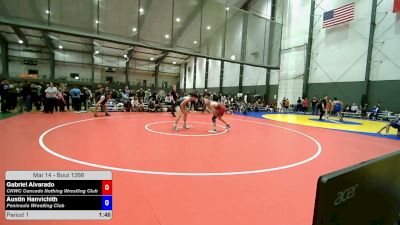 150 lbs Cons. Semis - Gabriel Alvarado, CNWC Concede Nothing Wrestling Club vs Austin Hanvichith, Peninsula Wrestling Club
