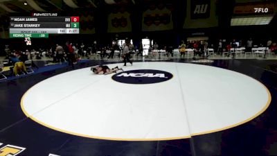 165 lbs Cons. Round 1 - Jake Starkey, Mount Union vs Noah James, Southern Virginia