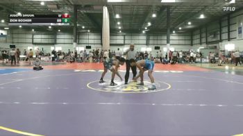 138 lbs Allday - Zion Booker, HEAVY HITTING HAMMERS vs Joseph Shook, UNION PINES