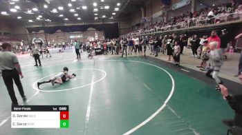 66 lbs Semifinal - Declan Gorski, Bald Eagle WC vs Cree Garza, Spokane Wrestling