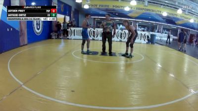 144 lbs Quarters & Wb (16 Team) - Jayden Frey, Pasco Wolfpack vs Jaykob Ortiz, Cypress Creek