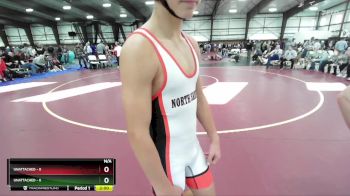 132 lbs Finals (4 Team) - Dustyn Deakin, Bear River vs Easton Henrie, North Sanpete