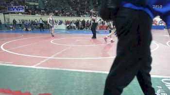 110 lbs Round Of 32 - Carson McSparrin, Yukon vs Carsten Cagle, Team Choctaw