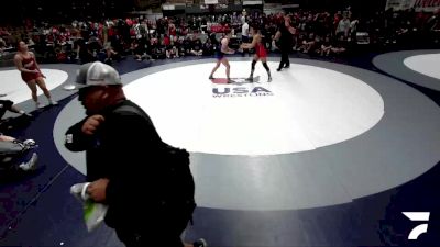 135 lbs Ivana Cuellar, LAWA - Los Angles Wrestling Association vs Lillian Mattly, NAWA - North Area Wrestling Association