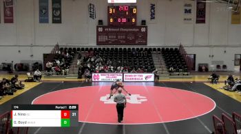 174 lbs Jerry Nino, North Central vs Garrett Boyd, Wheaton (IL)