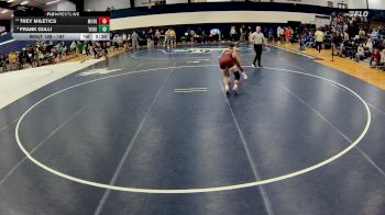 157 lbs Cons. Round 1 - Trey Miletics, Muhlenberg vs Frank Gulli, York (pa)