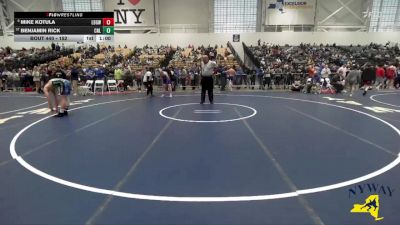 152 lbs Cons. Round 2 - Mike Kotula, Long Beach Gladiators Wrestling vs Benjamin Rick, Club Not Listed