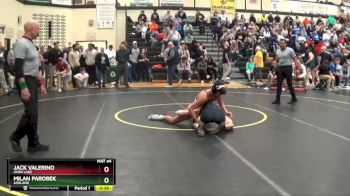 132 lbs Cons. Round 3 - Milan Parobek, Ashland vs Jack Valerino, Avon Lake