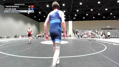 138 lbs Cons. Round 2 - Jacob Nicholls, OK vs Fischer Barr, MO