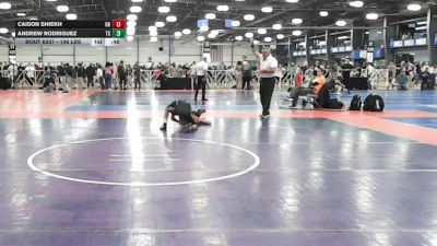 106 lbs Consi Of 64 #2 - Caison Shiekh, OH vs Andrew Rodriguez, TX