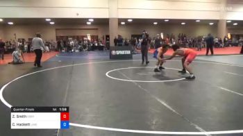 182 lbs Quarterfinal - Zion Smith, Georgia vs Connor Hackett, Lake Gibson High School Wrestling