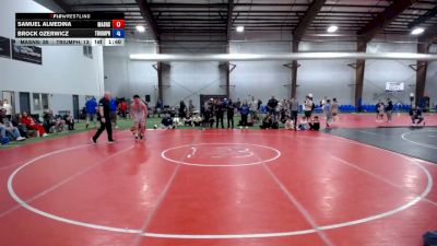 175 lbs Final - Samuel Almedina, Mat Assassins Black - HS vs Brock Ozerwicz, Triumph Blue - HS