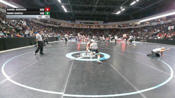5A 157 lbs Cons. Round 1 - Mark Garcia, Farmington vs Daniel Guevara, Roswell