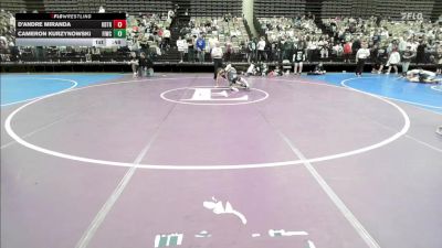 119-I lbs Consi Of 16 #1 - D'andre Miranda, KD Trained vs Cameron Kurzynowski, Fightin Irish Wrestling Club