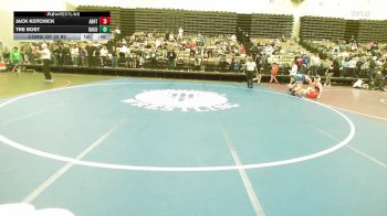 154-H lbs Consi Of 32 #2 - Jack Kotchick, Abington Heights vs Tre Bost, Bacon Barbell Club