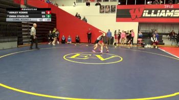 105 lbs Cons. Round 2 - Emma Staebler, Clear Creek-Amana vs Kenley Koenig, Iowa Valley, Marengo