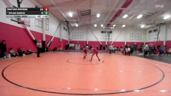 133 lbs Cons. Semi - Treyven Stevens, Utah Tech University vs Dylan Garcia, Victor Valley College