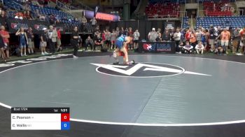 113 lbs Rnd Of 32 - Carter Pearson, Iowa vs Carter Wallis, Missouri