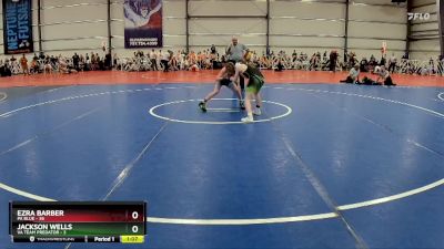 105 lbs Rd# 9- 2:15pm Saturday Final Pool - Jackson Wells, VA Team Predator vs Ezra Barber, PA Blue