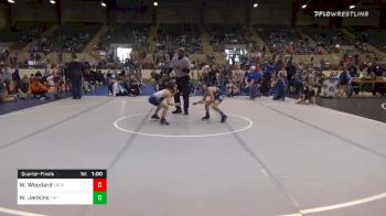 76 lbs Quarterfinal - Walker Woodard, Troup Wrestling vs Walker Jenkins, Trion Mat Dogs