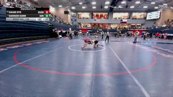 138 lbs Round 2 - Dawson Dunn, Kansas City-Piper HS vs Kaleb Dye, Keller Central