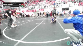 46 lbs Consi Of 4 - Camden Ward, Weatherford Youth Wrestling vs Gavino Camarillo, Clinton Youth Wrestling