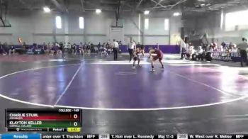 149 lbs Cons. Semi - Klayton Keller, Cornell College vs Charlie Stuhl, Augsburg