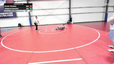 100 lbs Rr Rnd 2 - Blake Telenko, All-American Wrestling Club MS vs Krimsyn Kostoff, Team Shutt Dethrone