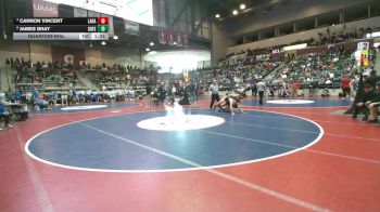 5A 165 lbs Quarterfinal - Cannon Vincent, Lake Hamilton vs James Bray, Greenbrier
