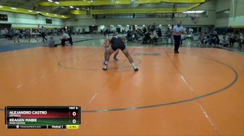 157 lbs 7th Place Match - Alejandro Castro, Defiance vs Keagen Mabie, Manchester