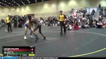 155 lbs Round 6 (8 Team) - Jay`Den Williams, Bad Bass vs Ed Light IV, Michigan Bulldogs