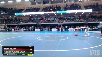 160 lbs Cons. Round 2 - Maluali`i Aumavae-Lauvao, Barrow High School vs Brody Nelson, Nikiski High School